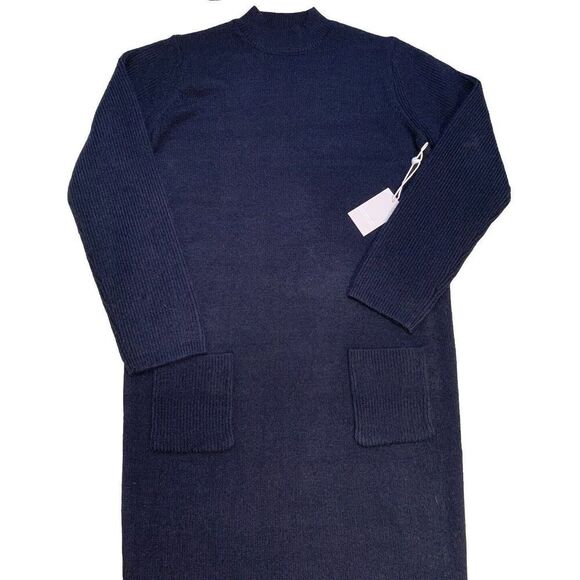 Jackson Rowe Womens Dress Size Large Sweater Black Knit Mock Turtleneck NWT - Picture 3 of 12